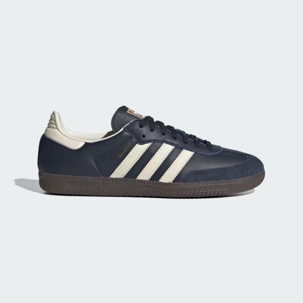 Adidas night Navy and Cream sambas Sneakers